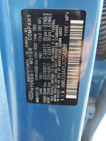2018 HYUNDAI TUCSON SEL - KM8J33A45JU704358