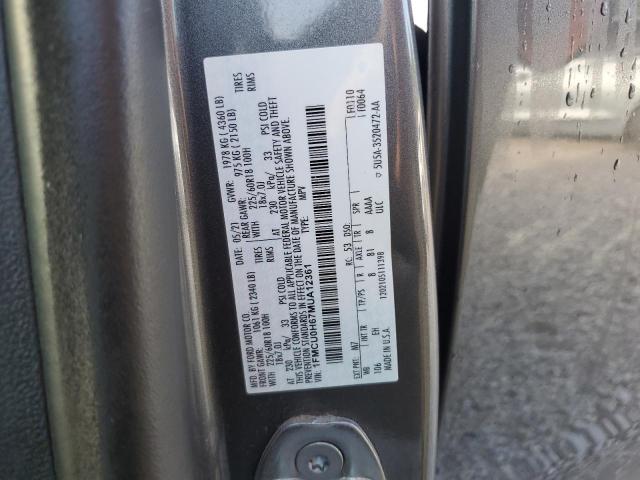 2021 FORD ESCAPE SEL 1FMCU0H67MUA12361