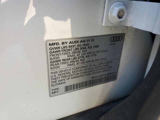 2018 AUDI Q7 PREMIUM WA1LHAF7XJD030014