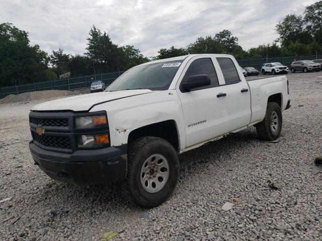 CHEVROLET SILVERADO 2014 white pickup gas 1GCVKPEH9EZ309590 photo #1
