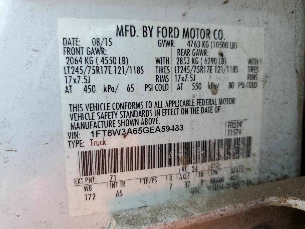 FORD F-350 SUPER DUTY