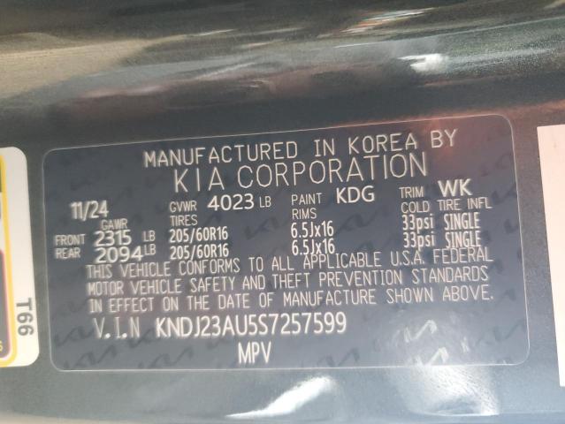 2025 KIA SOUL LX KNDJ23AU5S7257599
