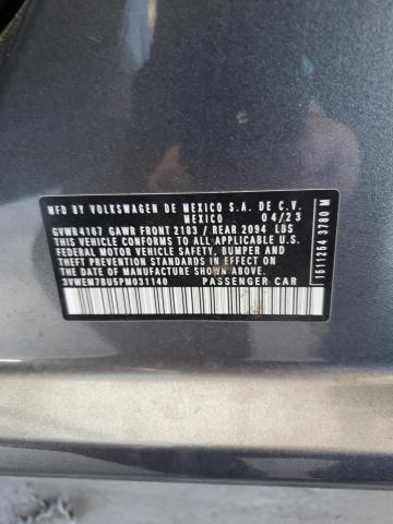 2023 VOLKSWAGEN JETTA SE 3VWEM7BU5PM031140