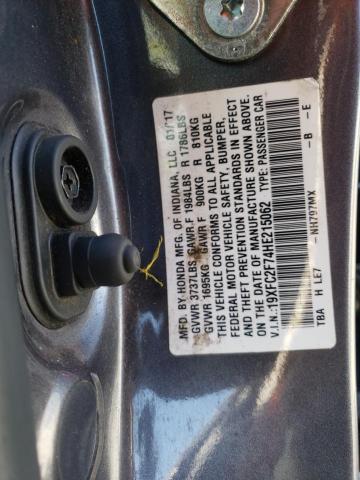 2017 HONDA CIVIC EX 19XFC2F74HE215062