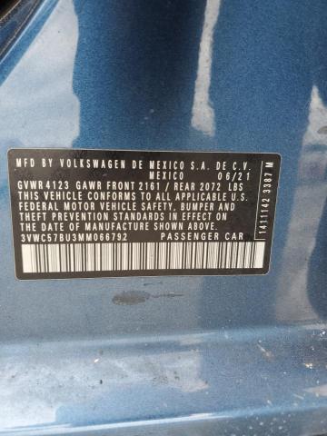 2021 VOLKSWAGEN JETTA S - 3VWC57BU3MM066792
