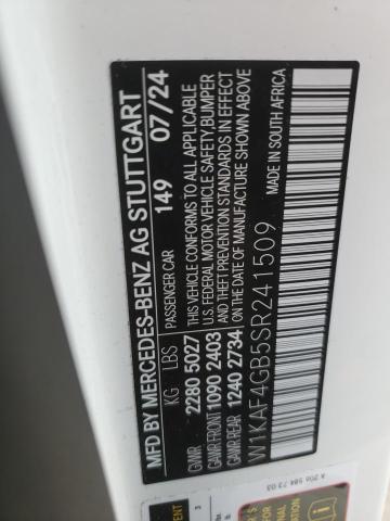 2025 MERCEDES-BENZ C 300 W1KAF4GB5SR241509
