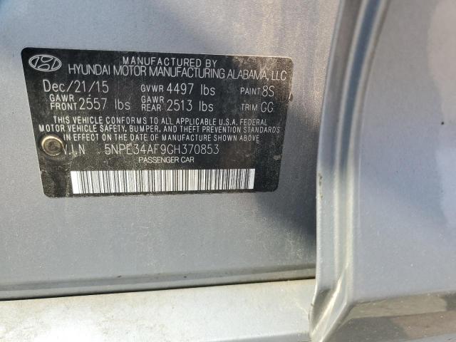 2016 HYUNDAI SONATA SPORT - 5NPE34AF9GH370853