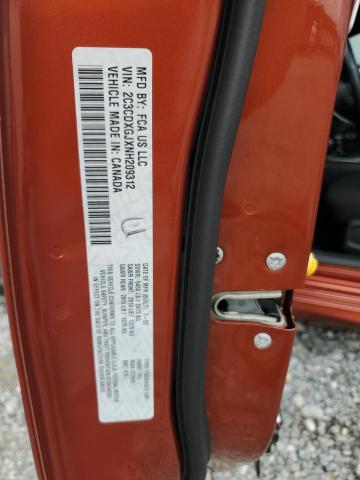 2022 DODGE CHARGER SC 2C3CDXGJXNH209312