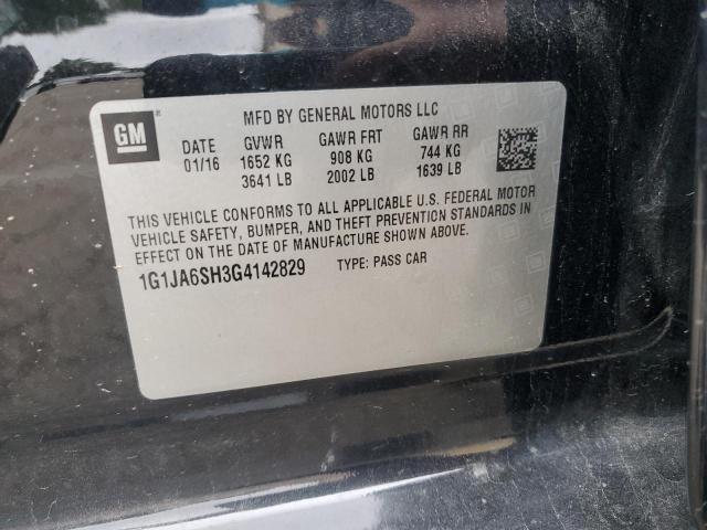 2016 CHEVROLET SONIC LS 1G1JA6SH3G4142829