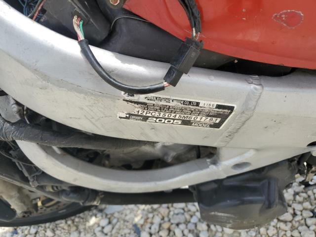 2005 HONDA CBR600 F4 JH2PC35045M601791
