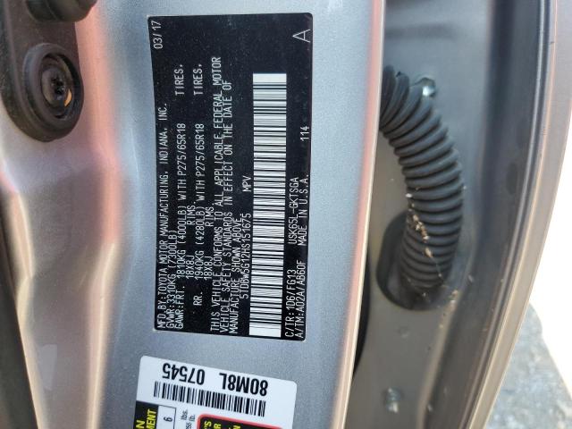 2017 TOYOTA SEQUOIA SR 5TDBW5G12HS151675