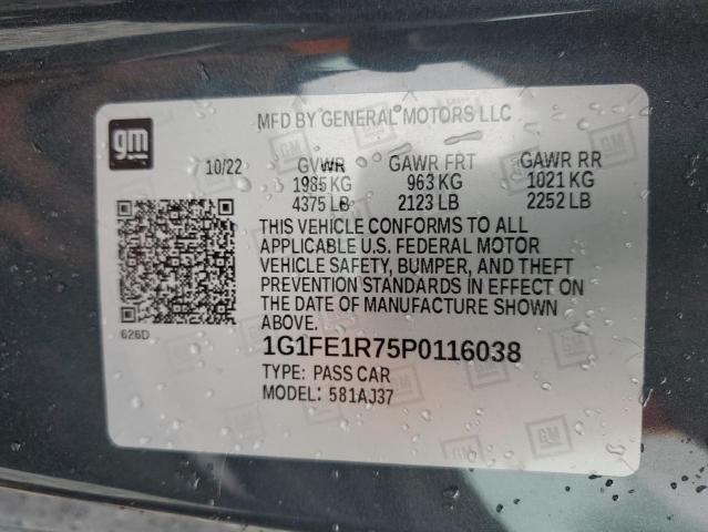 2023 CHEVROLET CAMARO LT1 - 1G1FE1R75P0116038