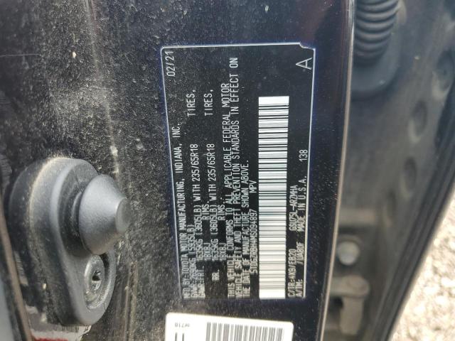 2021 TOYOTA HIGHLANDER XLE 5TDGZRBH4MS094897
