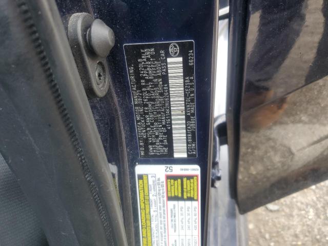 2022 TOYOTA CAMRY SE 4T1G11AK2NU626484