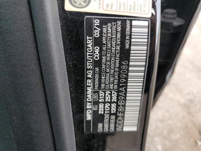 2010 MERCEDES-BENZ E 350 4MAT - WDDHF8HB9AA199086