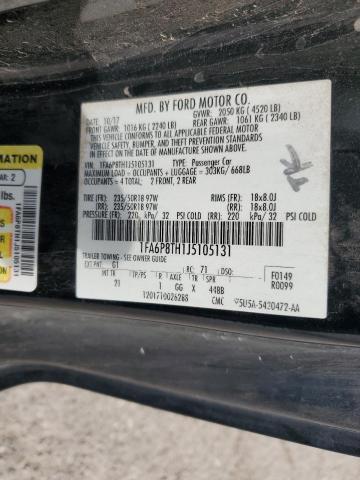 2018 FORD MUSTANG 1FA6P8TH1J5105131