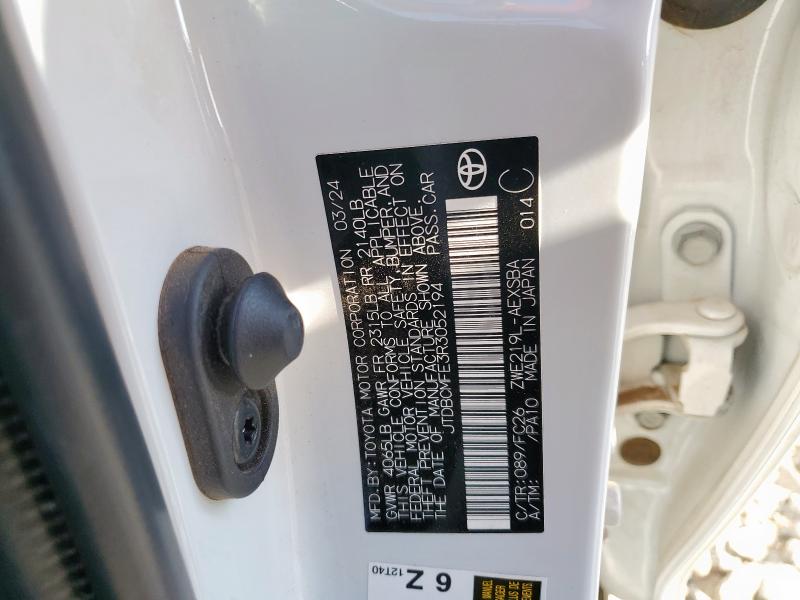 2024 TOYOTA COROLLA LE - JTDBCMFE3R3052194