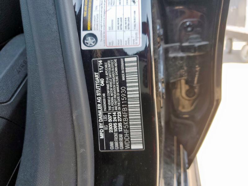 2015 MERCEDES-BENZ E 350 WDDHF5KB4FB115930
