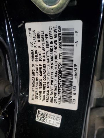 2016 HONDA CIVIC EX - 19XFC2F7XGE004754