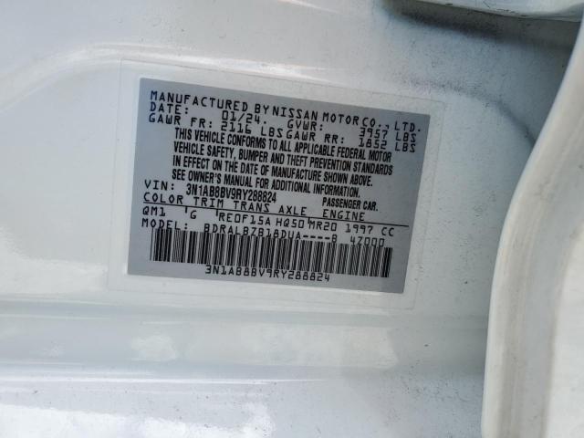 2024 NISSAN SENTRA S 3N1AB8BV9RY288824