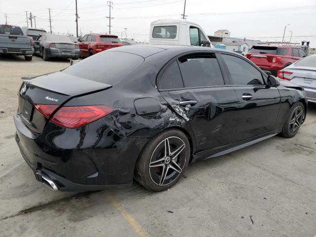 MERCEDES-BENZ C 300 4MAT 2024 black  gas W1KAF4HB9RR168685 photo #4