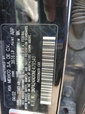 2022 KIA RIO LX 3KPA24AD0NE479543