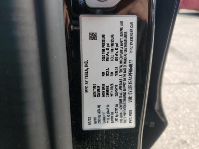 2023 TESLA MODEL 3 5YJ3E1EA4PF654677