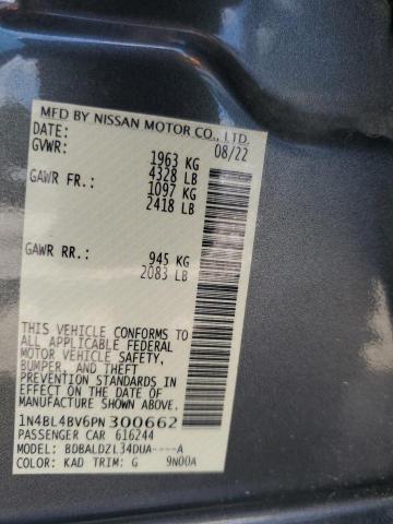 2023 NISSAN ALTIMA S - 1N4BL4BV6PN300662