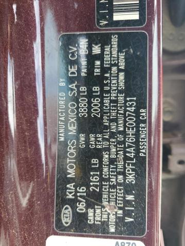2024 KIA FORTE 3KPFL4A76HE007431