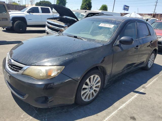 SUBARU IMPREZA 2. 2008 black station gas JF1GH61698G828697 photo #1