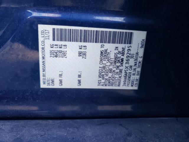 2018 NISSAN MAXIMA 3.5 1N4AA6AP5JC369295