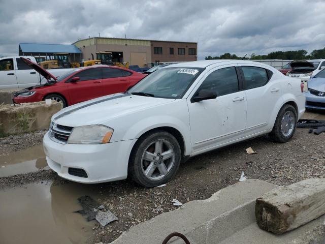 DODGE AVENGER SE 2013 white sedan 4d gas 1C3CDZAB1DN712813 photo #1
