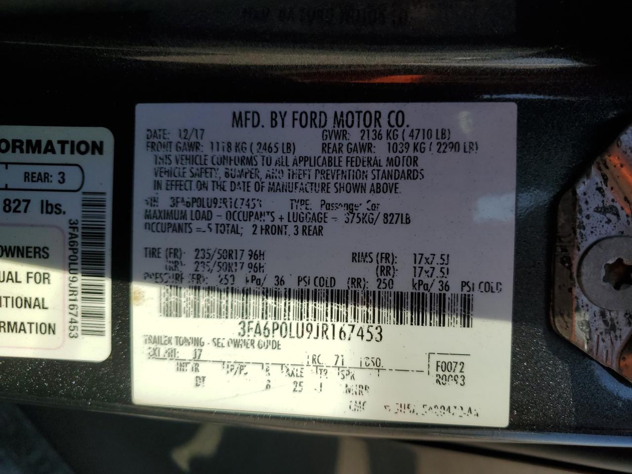 FORD FUSION HYBRID SE HYBRID