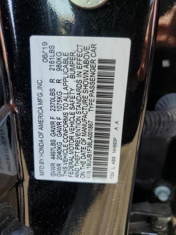 2020 ACURA TLX 19UUB1F38LA001867
