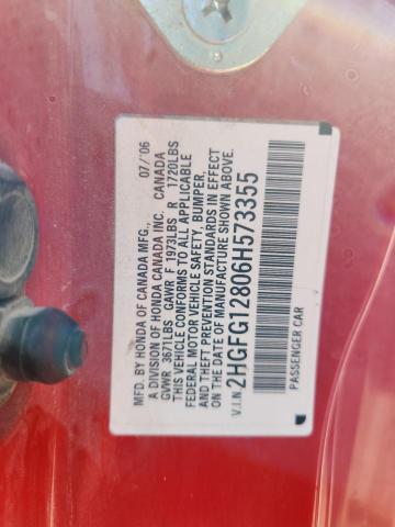 2006 HONDA CIVIC EX #3225627524