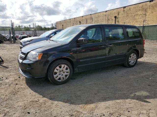 DODGE GRAND CARA 2016 black  gas 2C4RDGBG7GR154946 photo #1
