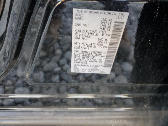 2013 NISSAN PATHFINDER - 5N1AR2MM3DC623065