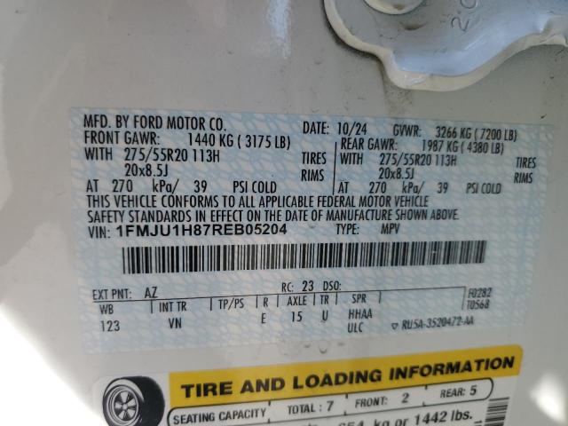 2024 FORD EXPEDITION 1FMJU1H87REB05204