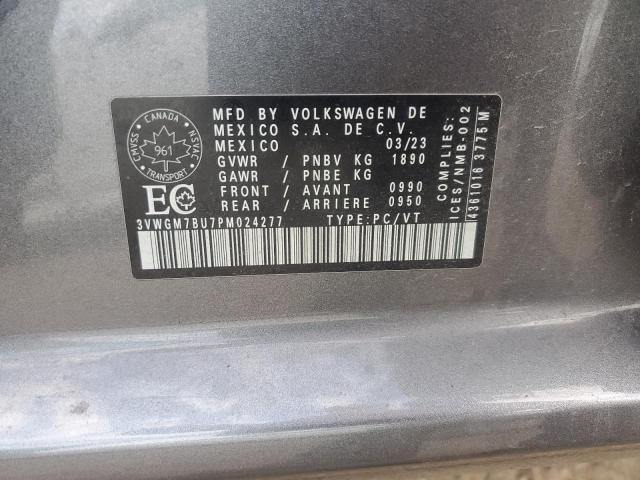 2023 VOLKSWAGEN JETTA SEL 3VWGM7BU7PM024277