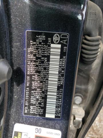 2017 TOYOTA COROLLA L - 2T1BURHE3HC922975