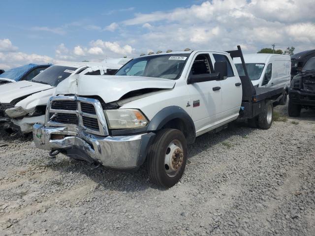 DODGE RAM 4500 S 2012 white crew cha diesel 3C7WDKEL9CG260428 photo #1
