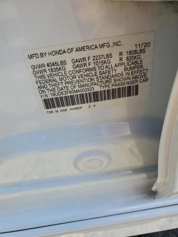 2021 ACURA ILX PREMIU 19UDE2F80MA002523