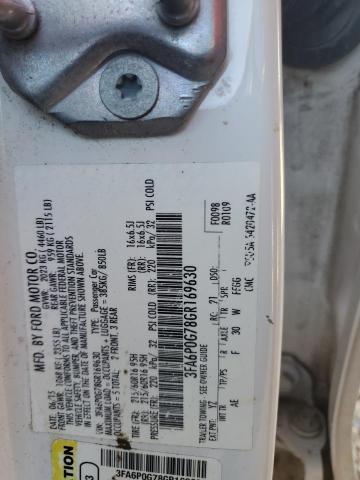 2016 FORD FUSION S 3FA6P0G78GR169630