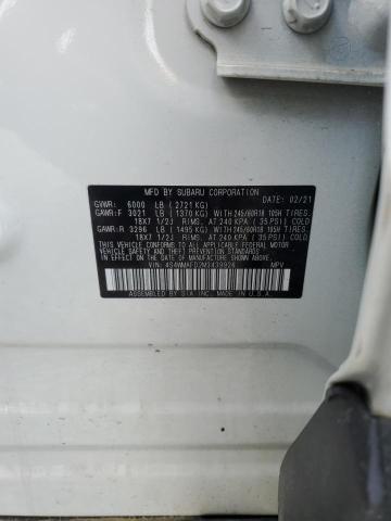 2021 SUBARU ASCENT PREMIUM 4S4WMAFD2M3439926