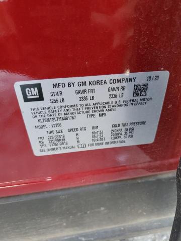 2021 CHEVROLET TRAILBLAZE KL79MTSL7MB081767