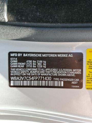 2015 BMW 428 I SULE WBA3V7C54FP771430