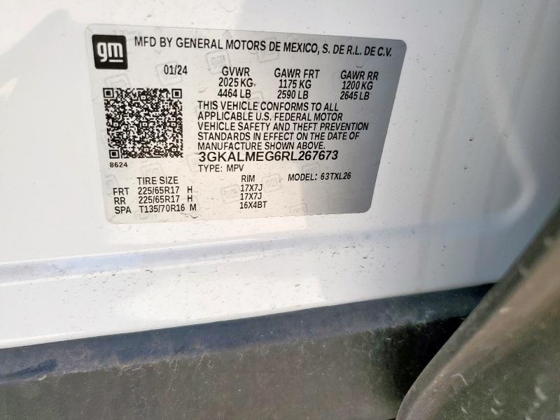 2024 GMC TERRAIN SL - 3GKALMEG6RL267673