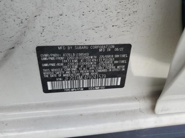 2023 SUBARU CROSSTREK JF2GTHMC4PH241579