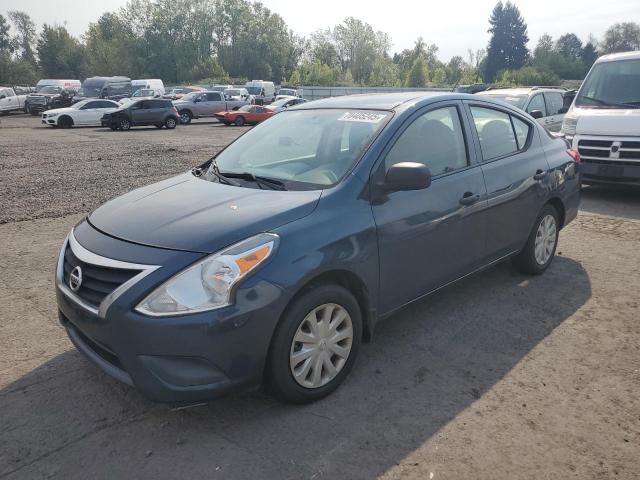 NISSAN VERSA S 2015 blue  gas 3N1CN7AP5FL954812 photo #1