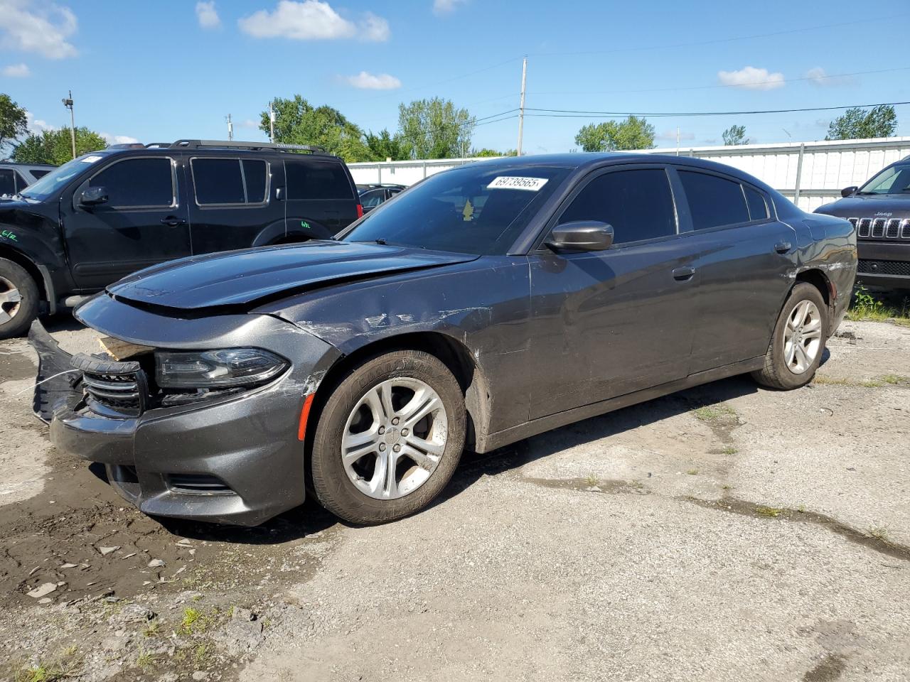 Lot #3254716869 2019 DODGE CHARGER SXT